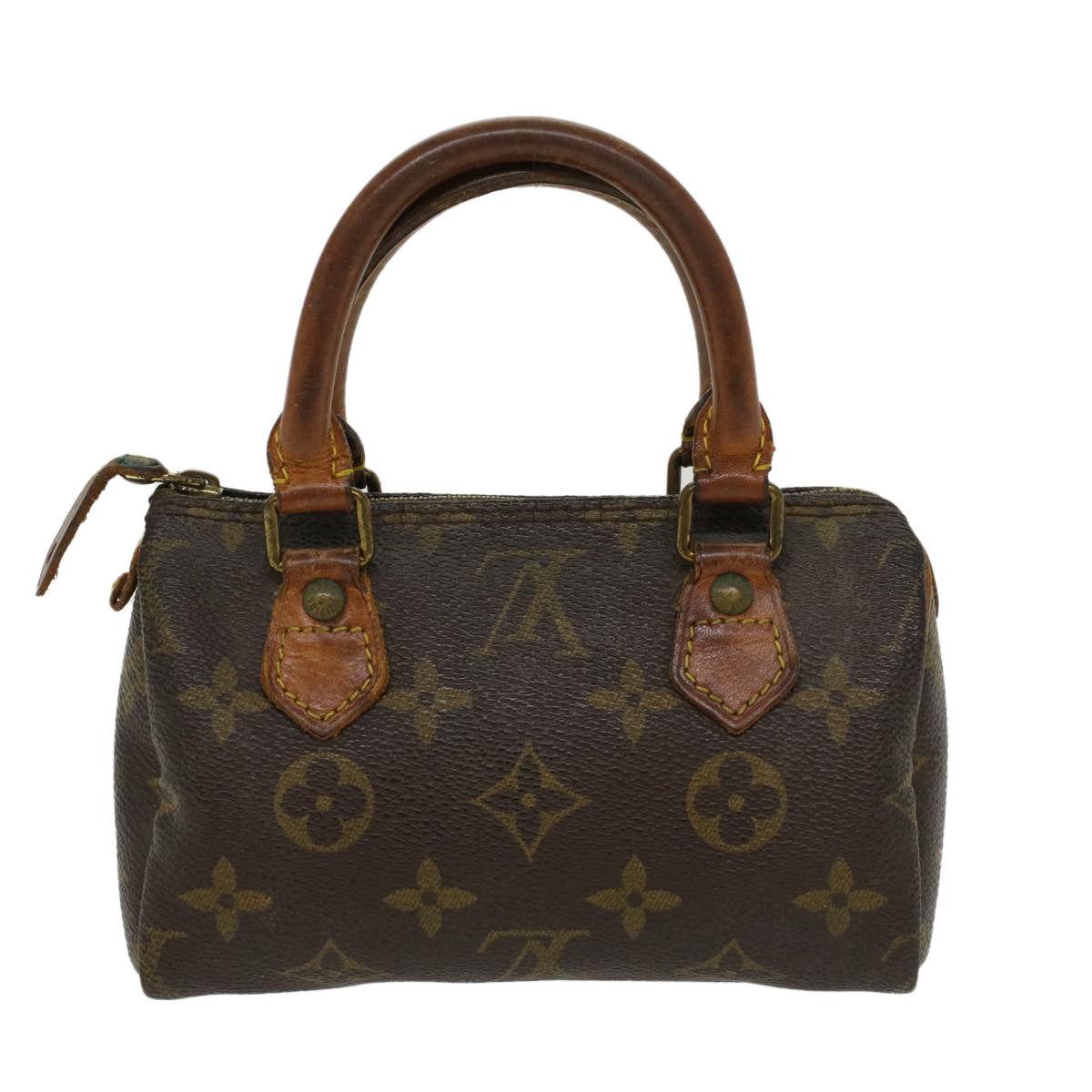 LOUIS VUITTON Monogram Mini Speedy Hand Bag M41534 LV Auth 47311 - 0