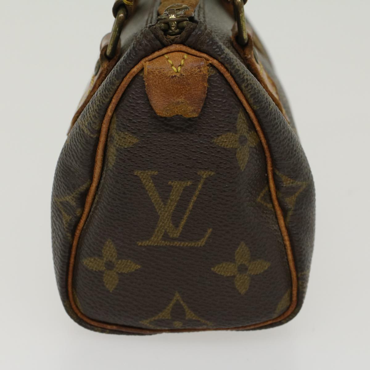 LOUIS VUITTON Monogram Mini Speedy Hand Bag M41534 LV Auth 47311