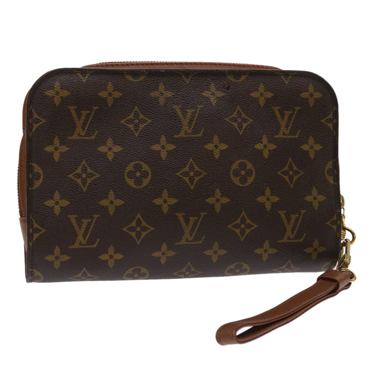 LOUIS VUITTON Monogram Orsay Clutch Bag M51790 LV Auth 47320