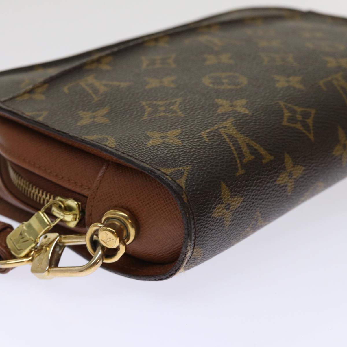 LOUIS VUITTON Monogram Orsay Clutch Bag M51790 LV Auth 47320