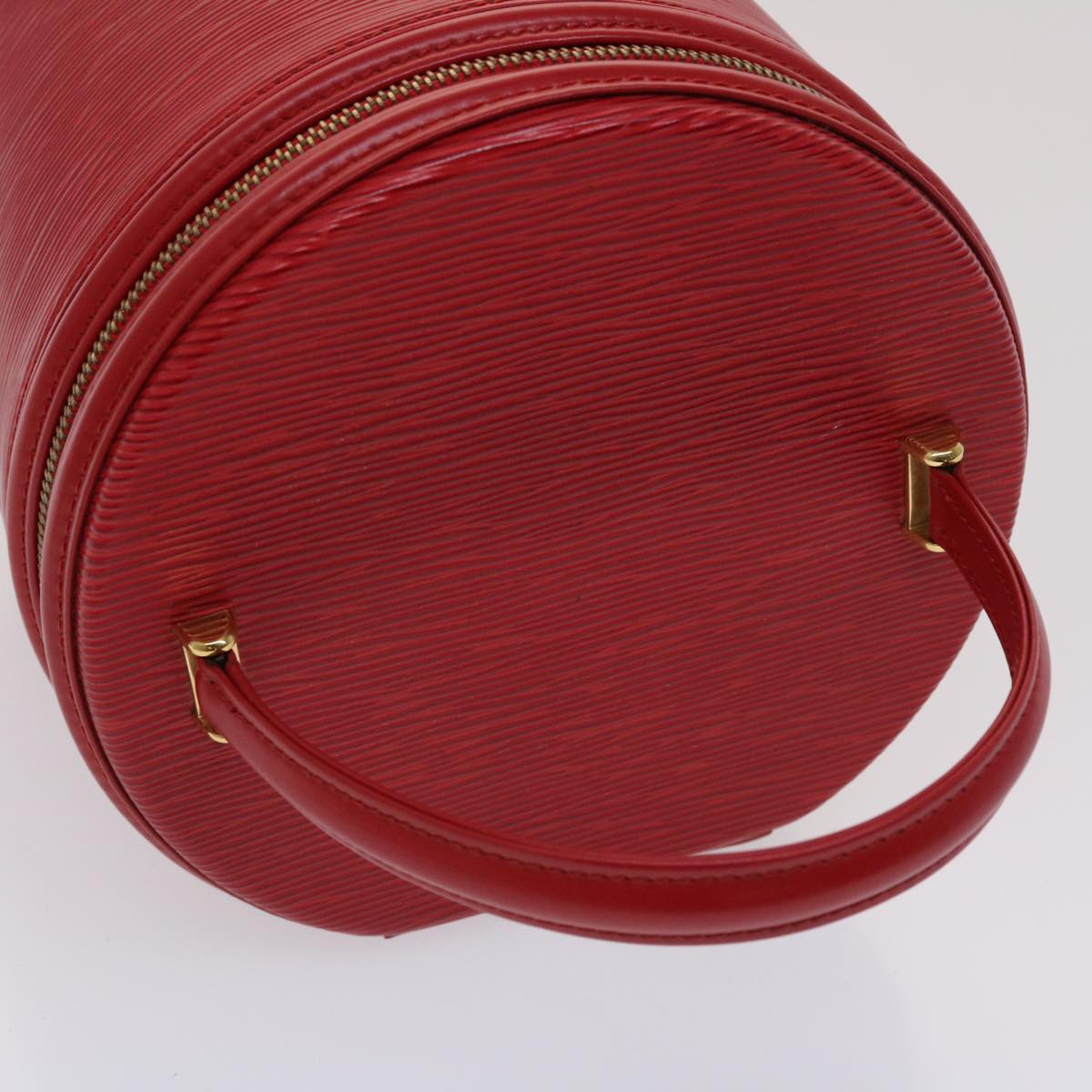 LOUIS VUITTON Epi Cannes Hand Bag Red M48037 LV Auth 47363