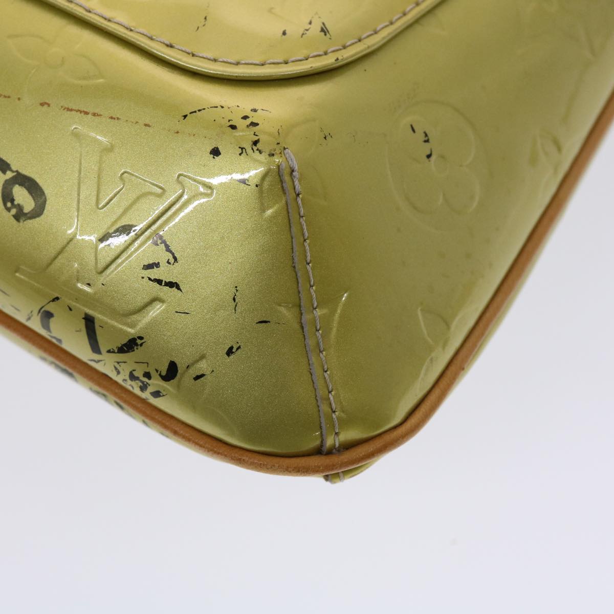 LOUIS VUITTON Monogram Vernis Thompson Street Shoulder Bag Gris M91069 LV 47369