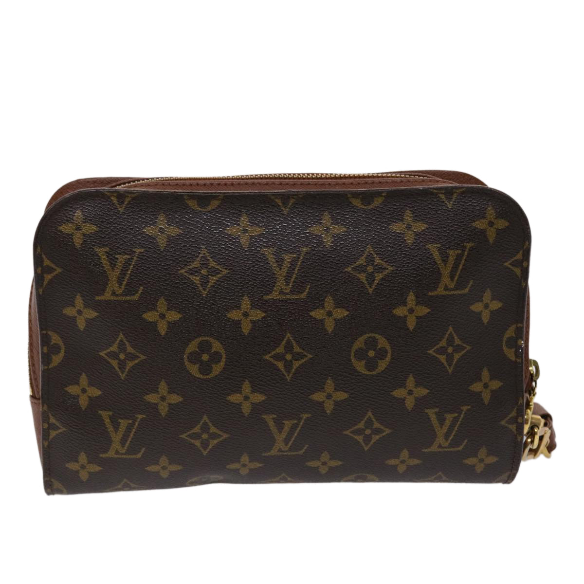 LOUIS VUITTON Monogram Orsay Clutch Bag M51790 LV Auth 47411