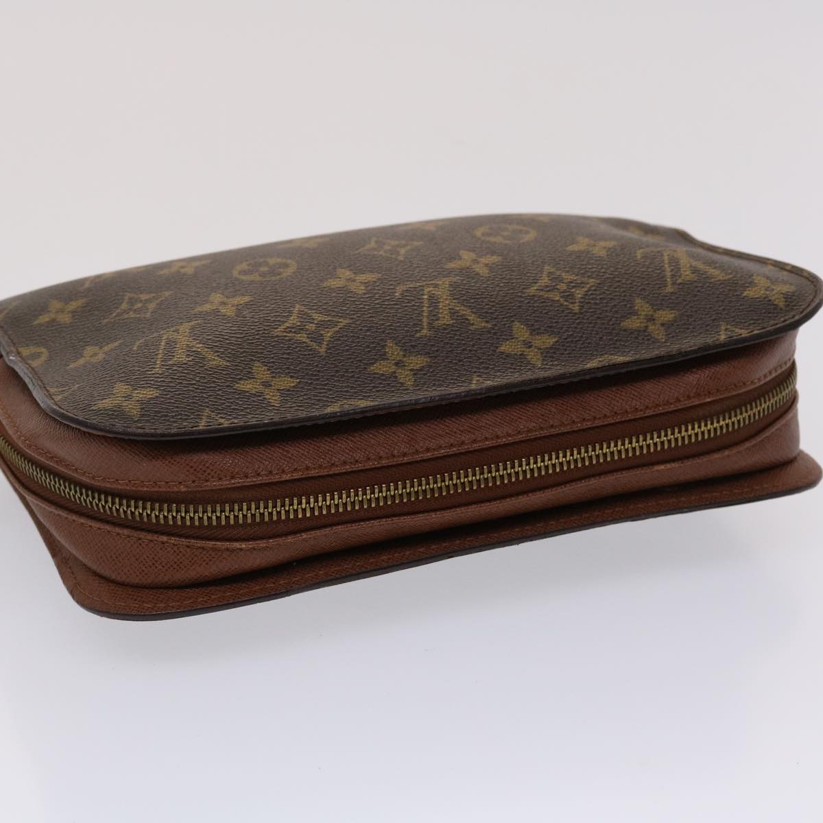 LOUIS VUITTON Monogram Orsay Clutch Bag M51790 LV Auth 47411