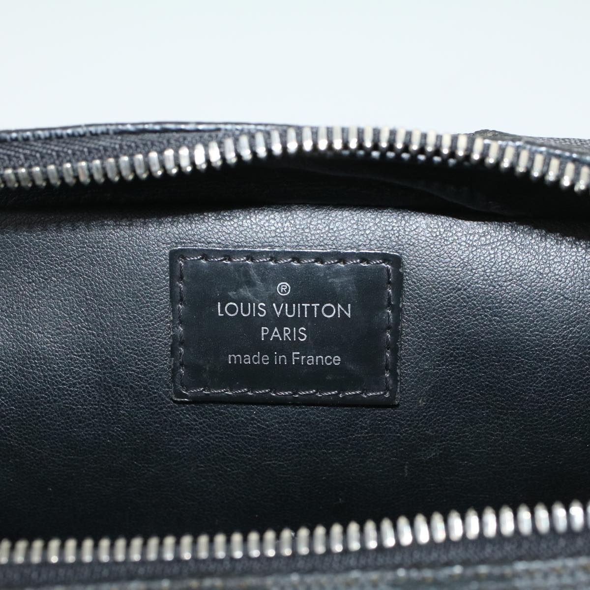 LOUIS VUITTON Damier Graphite Trousse and CrackingGM Clutch Bag N47521 LV 47422