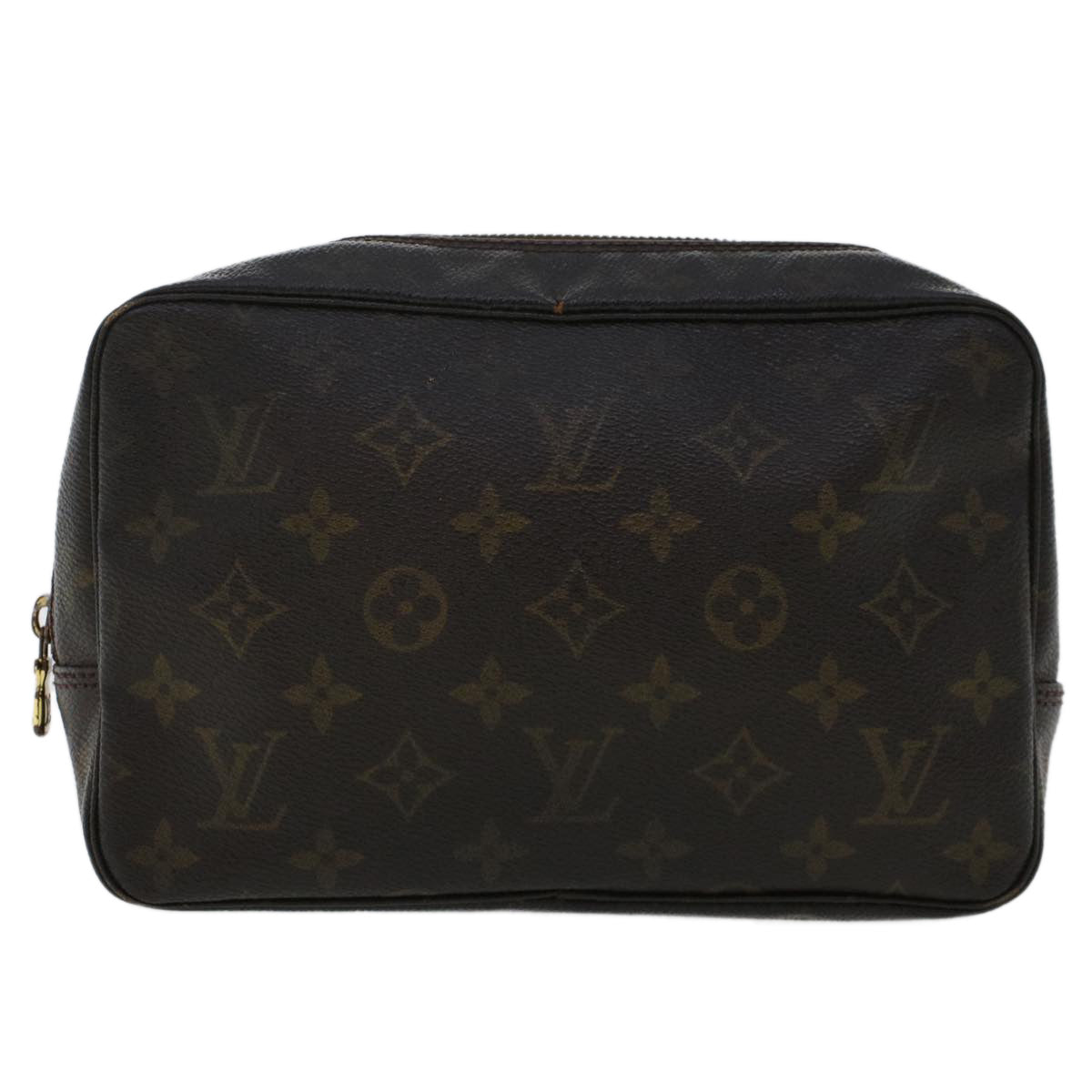 LOUIS VUITTON Monogram Trousse Toilette 23 Clutch Bag M47524 LV Auth 47425