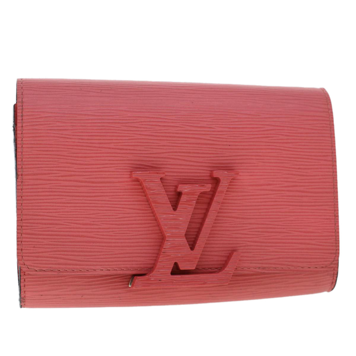 LOUIS VUITTON Epi Pochette Louise PM Clutch Bag Pink M41105 LV Auth 47427