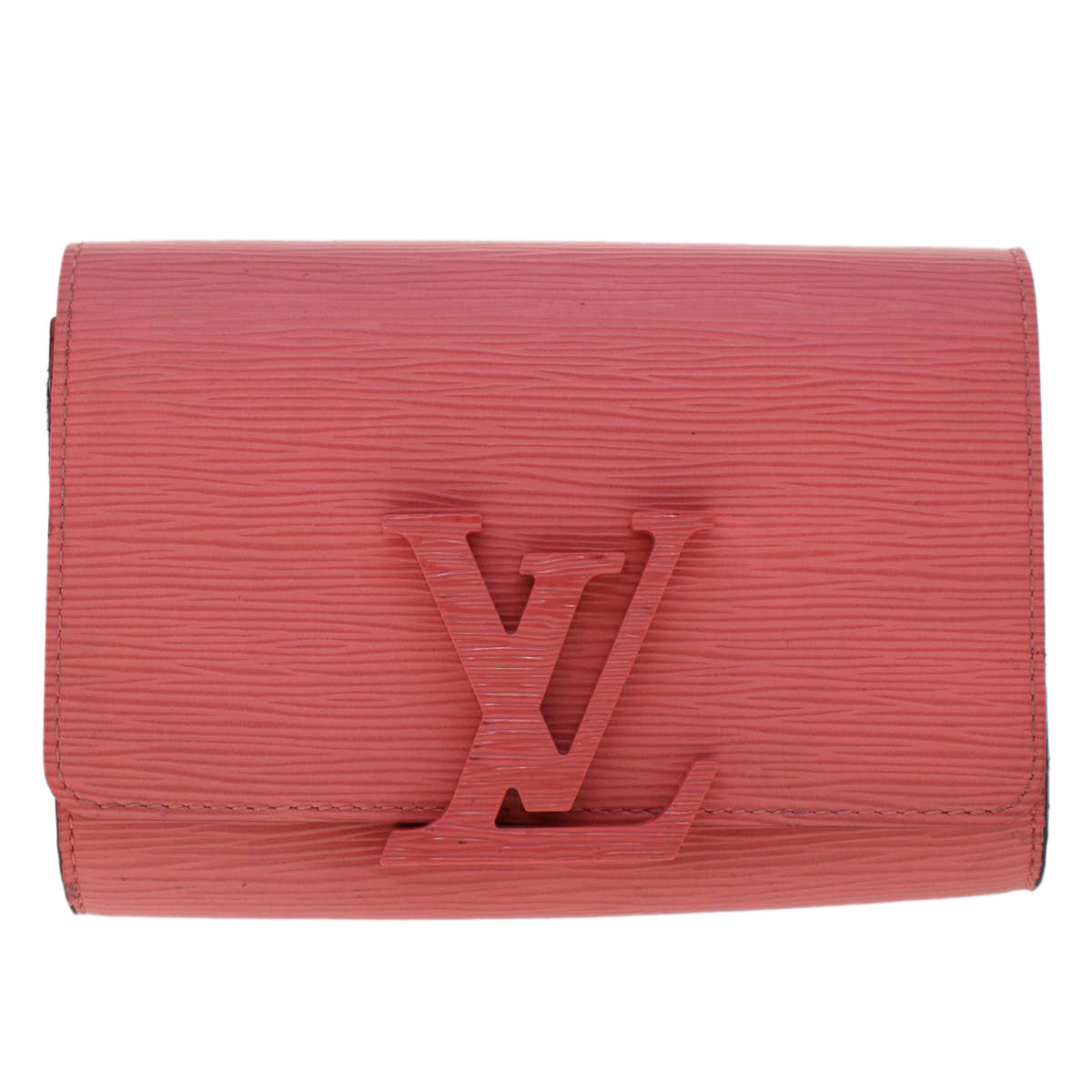 LOUIS VUITTON Epi Pochette Louise PM Clutch Bag Pink M41105 LV Auth 47427