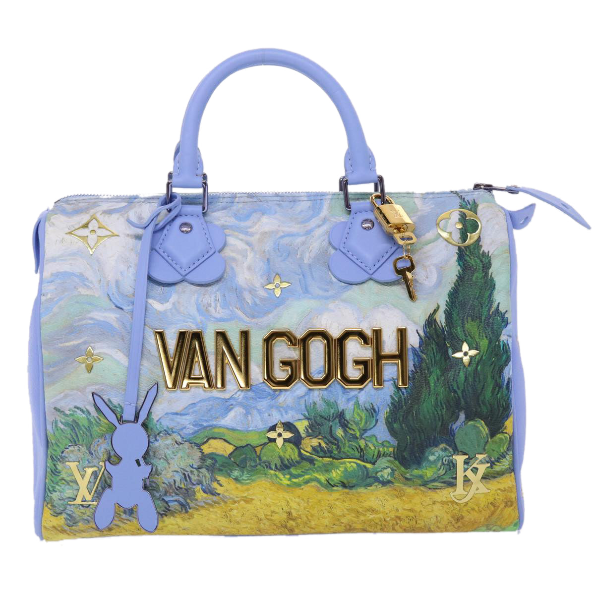 LOUIS VUITTON Masters Collection VAN GOGH Speedy 30 Hand Bag M43314 Auth 47434A