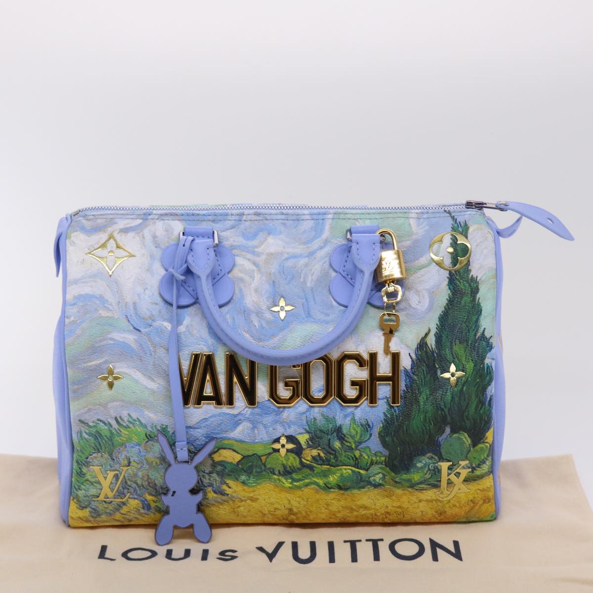 LOUIS VUITTON Masters Collection VAN GOGH Speedy 30 Hand Bag M43314 Auth 47434A