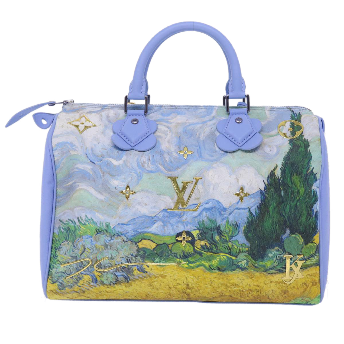 LOUIS VUITTON Masters Collection VAN GOGH Speedy 30 Hand Bag M43314 Auth 47434A - 0