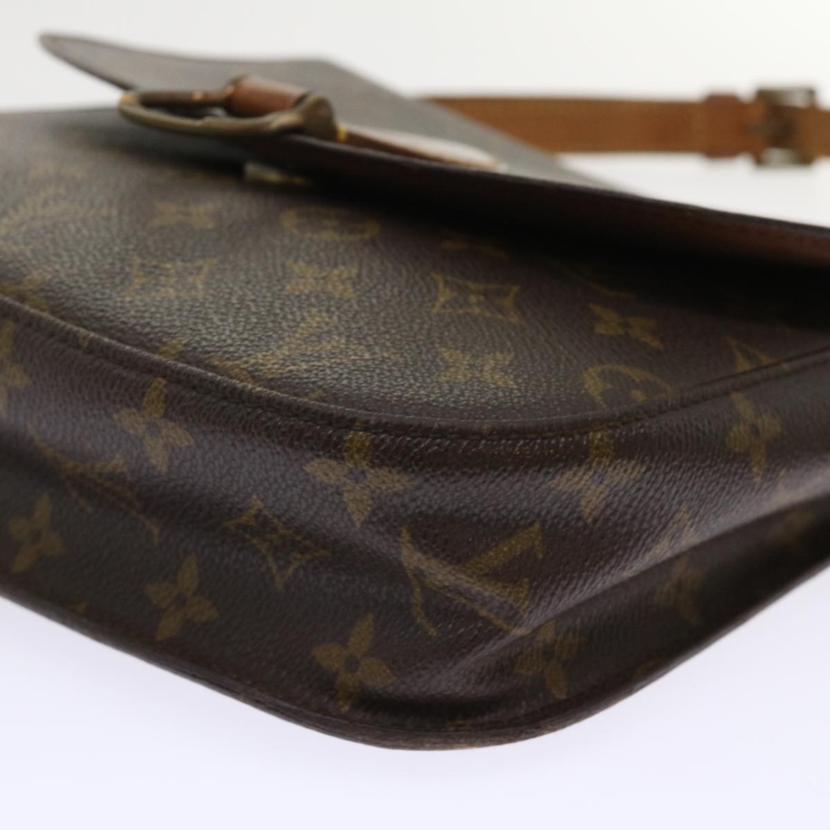 LOUIS VUITTON Monogram Saint Cloud GM Shoulder Bag M51242 LV Auth 47445