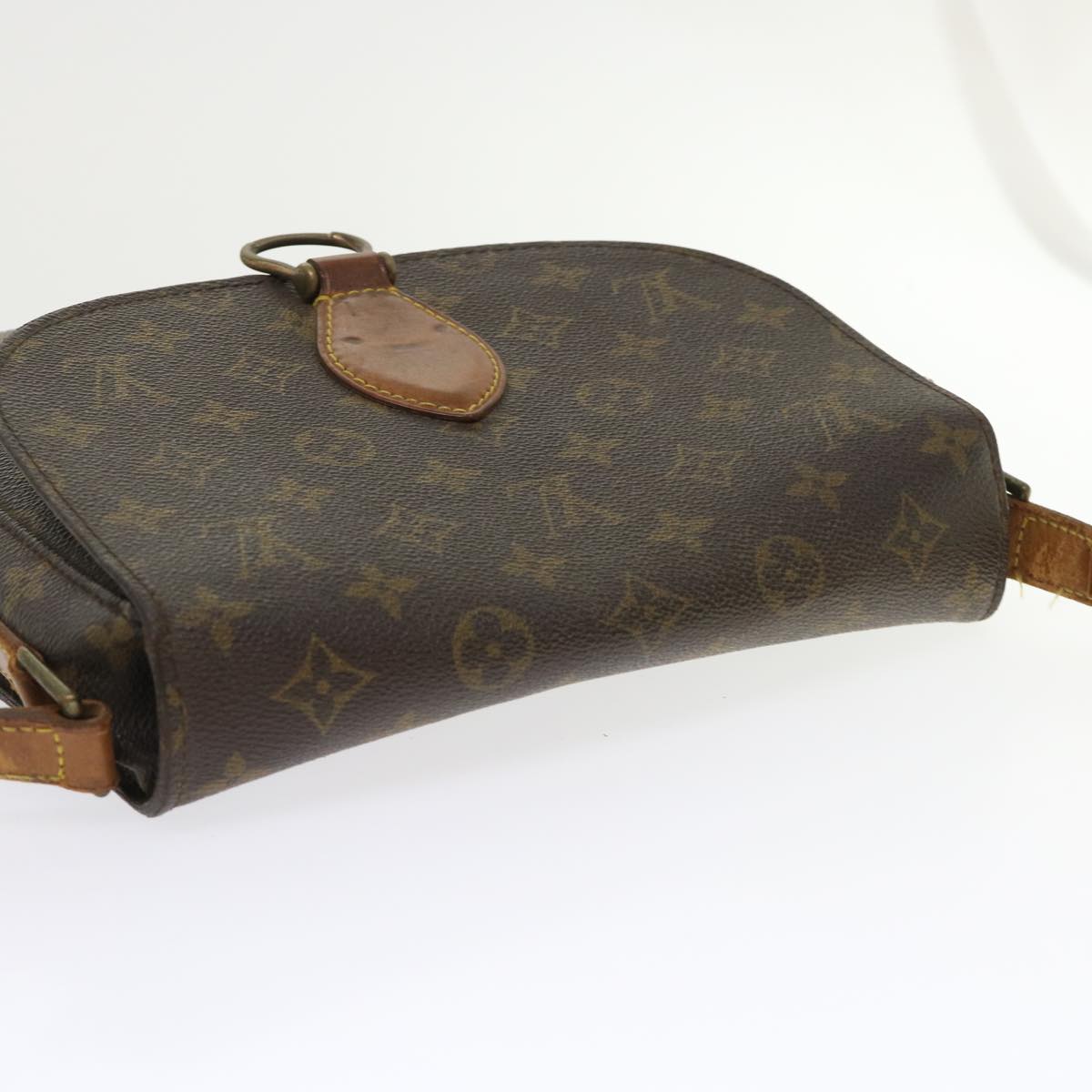 LOUIS VUITTON Monogram Saint Cloud GM Shoulder Bag M51242 LV Auth 47445