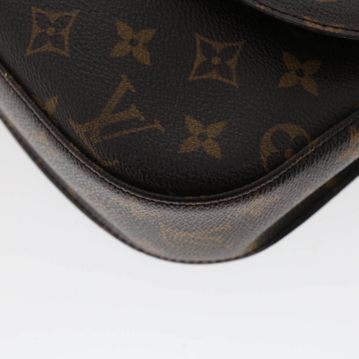 LOUIS VUITTON Monogram Saint Cloud GM Shoulder Bag M51242 LV Auth 47446