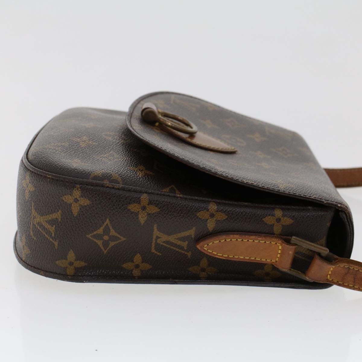 LOUIS VUITTON Monogram Saint Cloud GM Shoulder Bag M51242 LV Auth 47446