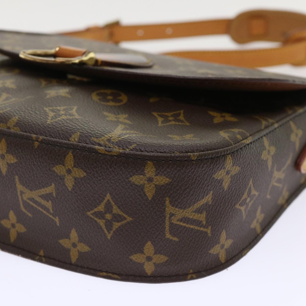 LOUIS VUITTON Monogram Saint Cloud GM Shoulder Bag M51242 LV Auth 47447