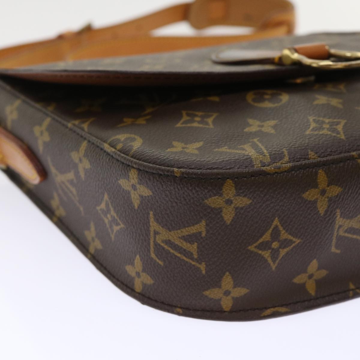 LOUIS VUITTON Monogram Saint Cloud GM Shoulder Bag M51242 LV Auth 47447