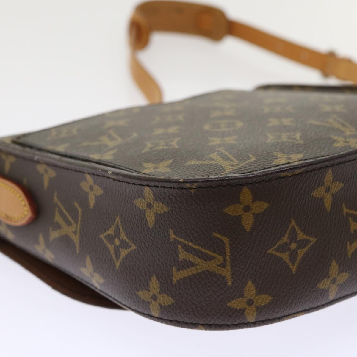 LOUIS VUITTON Monogram Saint Cloud GM Shoulder Bag M51242 LV Auth 47447