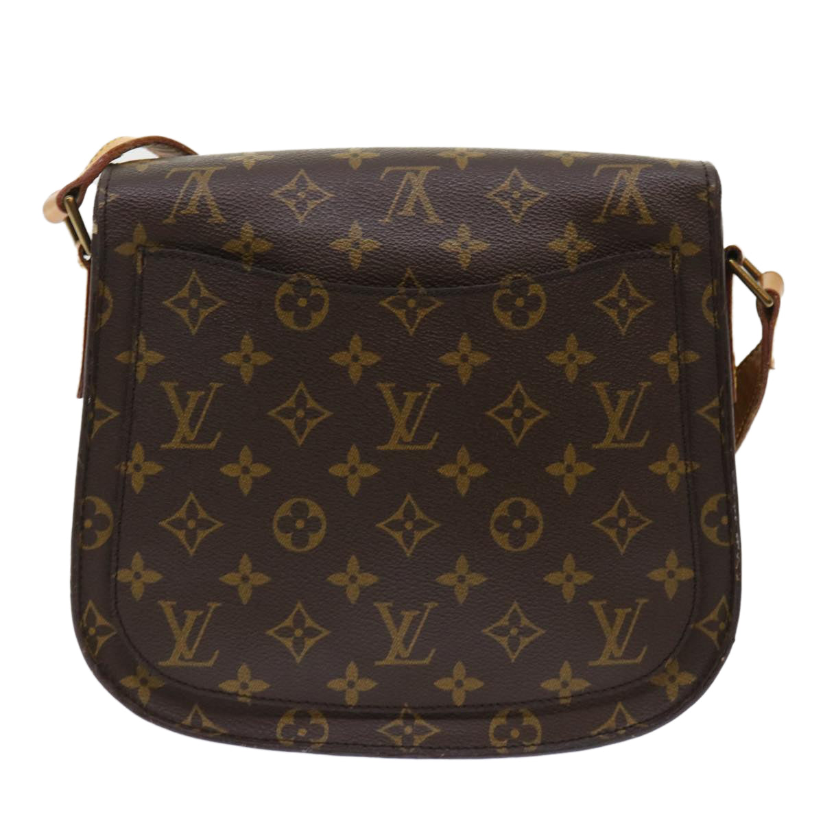 LOUIS VUITTON Monogram Saint Cloud GM Shoulder Bag M51242 LV Auth 47447