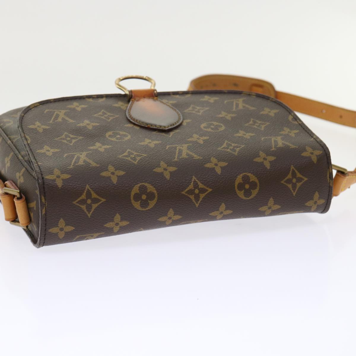 LOUIS VUITTON Monogram Saint Cloud GM Shoulder Bag M51242 LV Auth 47447