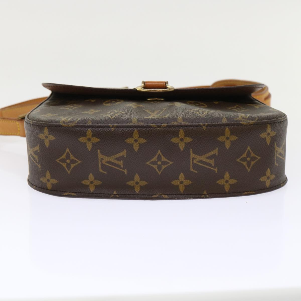 LOUIS VUITTON Monogram Saint Cloud GM Shoulder Bag M51242 LV Auth 47447