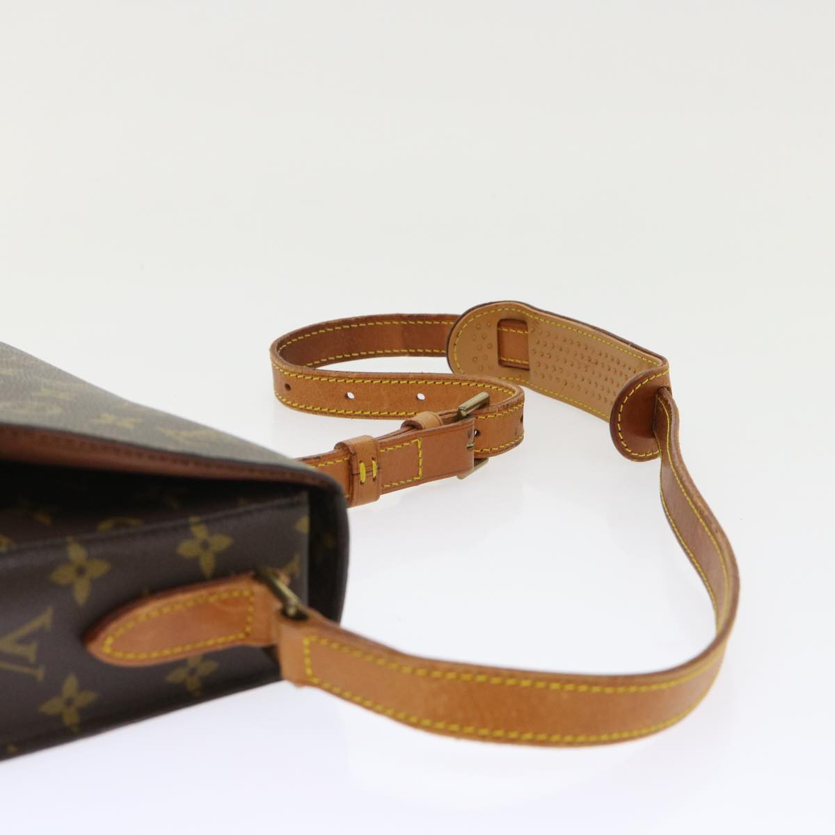 LOUIS VUITTON Monogram Saint Cloud GM Shoulder Bag M51242 LV Auth 47448