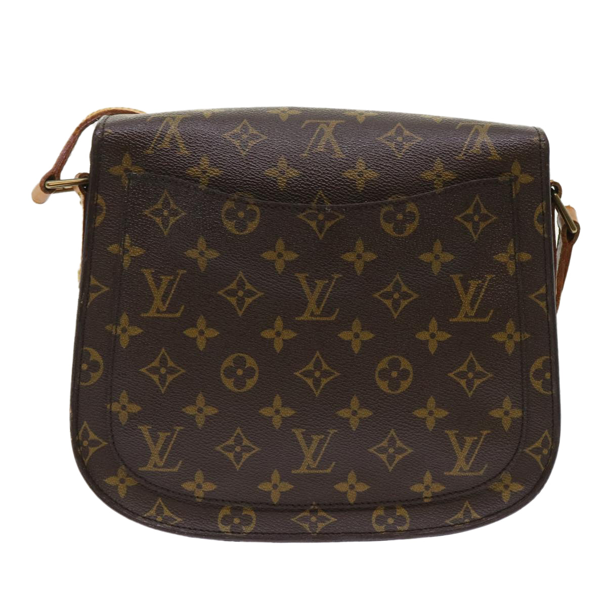 LOUIS VUITTON Monogram Saint Cloud GM Shoulder Bag M51242 LV Auth 47448