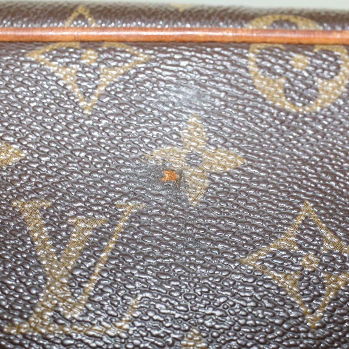 LOUIS VUITTON Monogram Compiegne 28 Clutch Bag M51845 LV Auth 47453