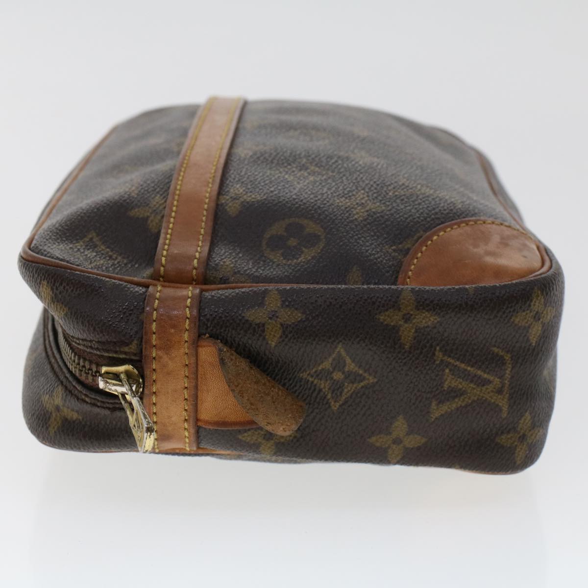 LOUIS VUITTON Monogram Compiegne 28 Clutch Bag M51845 LV Auth 47453