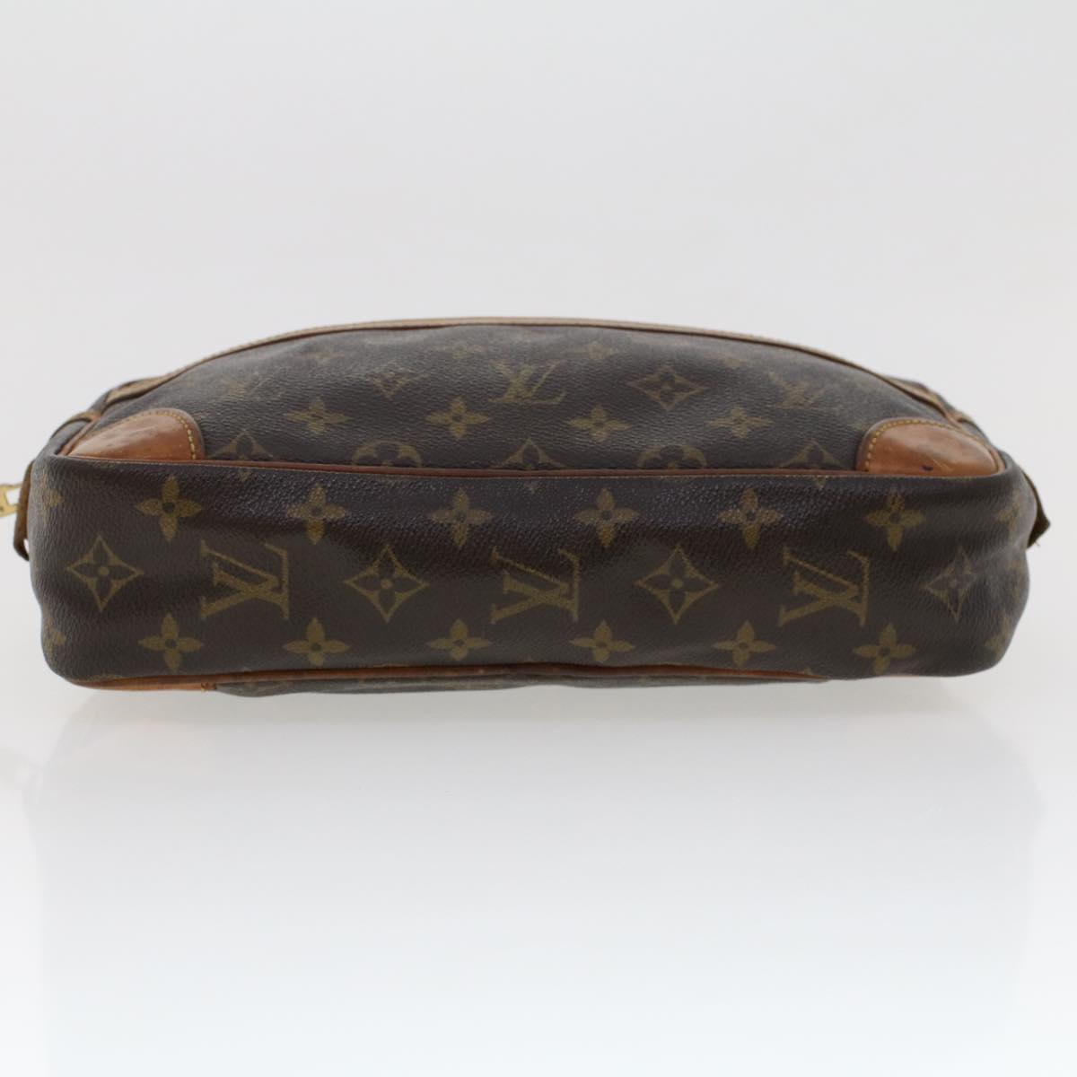 LOUIS VUITTON Monogram Compiegne 28 Clutch Bag M51845 LV Auth 47453