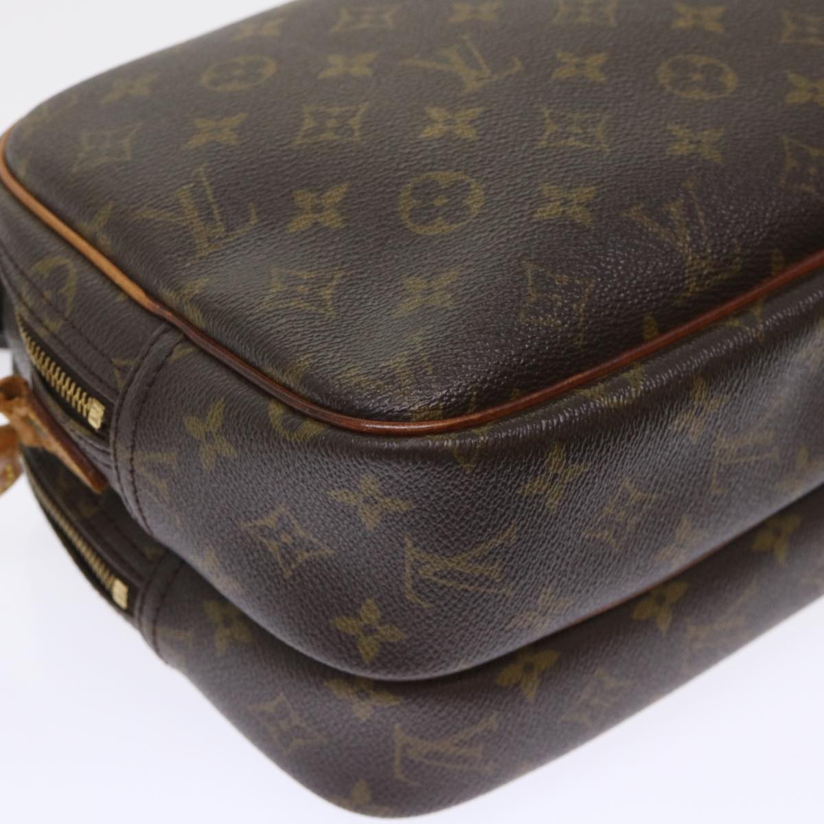 LOUIS VUITTON Monogram Reporter PM Shoulder Bag M45254 LV Auth 47454