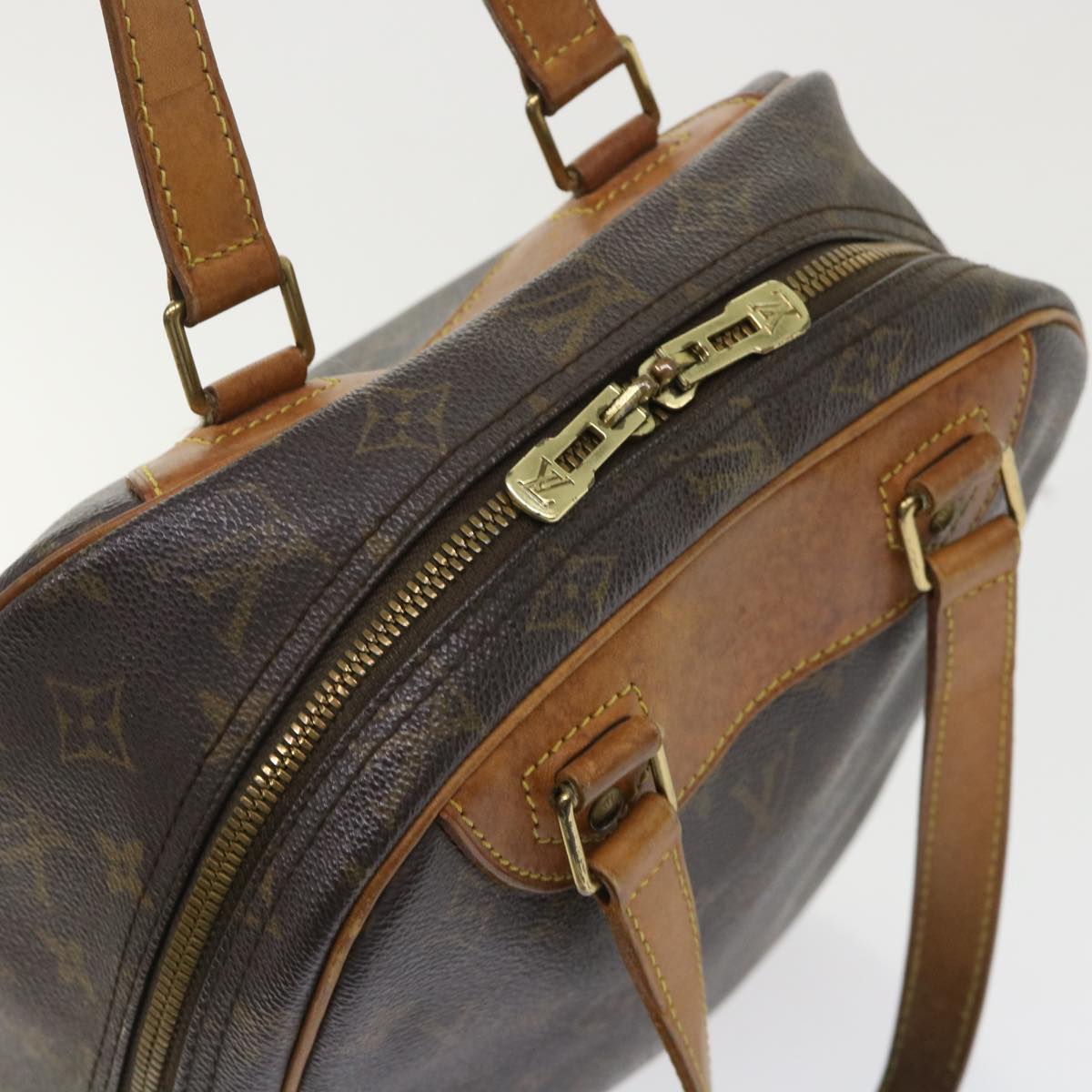 LOUIS VUITTON Monogram Excursion Hand Bag M41450 LV Auth 47466