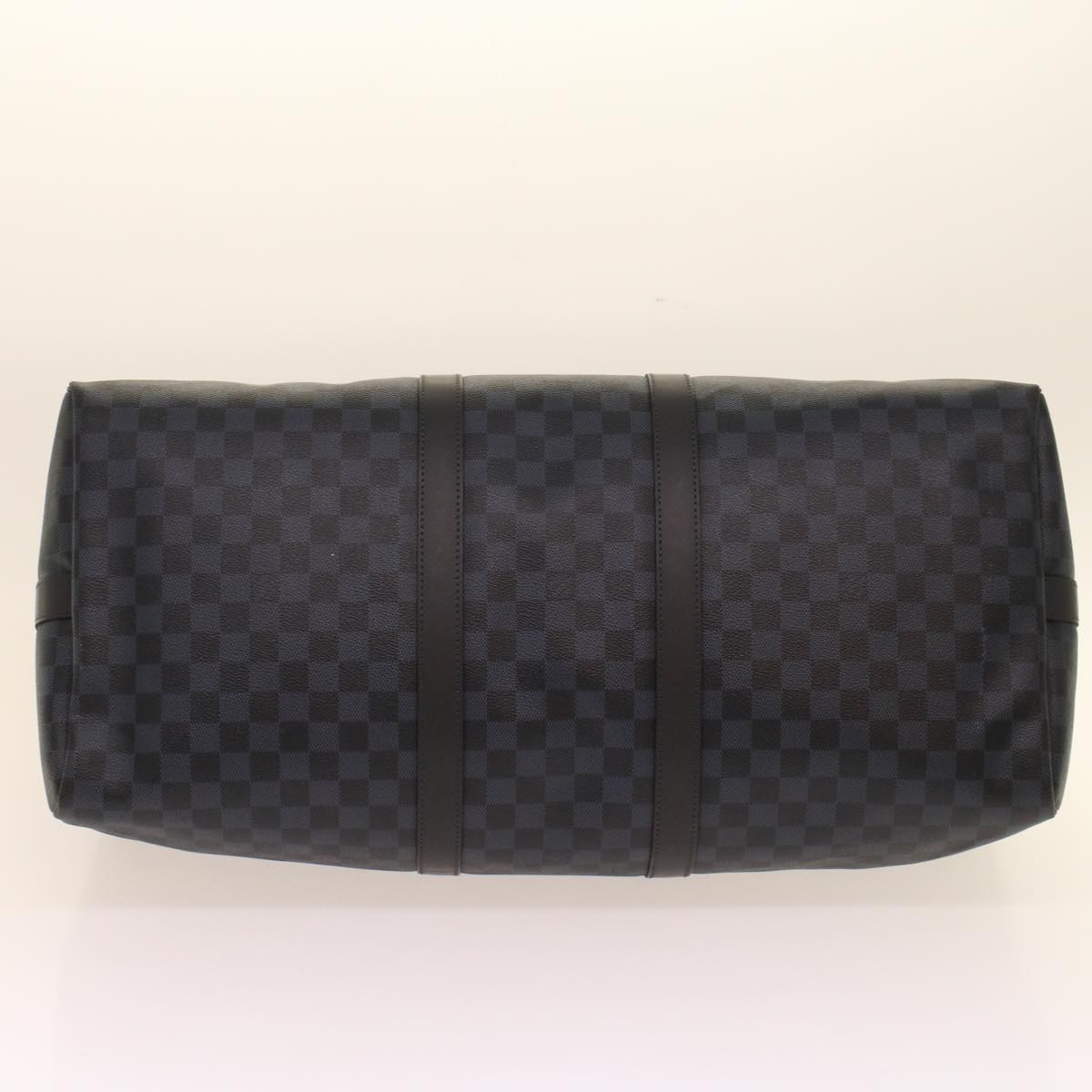LOUIS VUITTON Damier Graphite Keepall Bandouliere 55 Bag N41413 LV Aut Brand Street Tokyo
