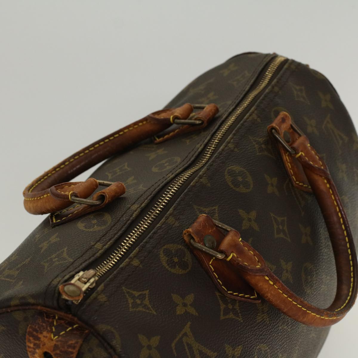 LOUIS VUITTON Monogram Speedy 30 Hand Bag M41526 LV Auth 47487