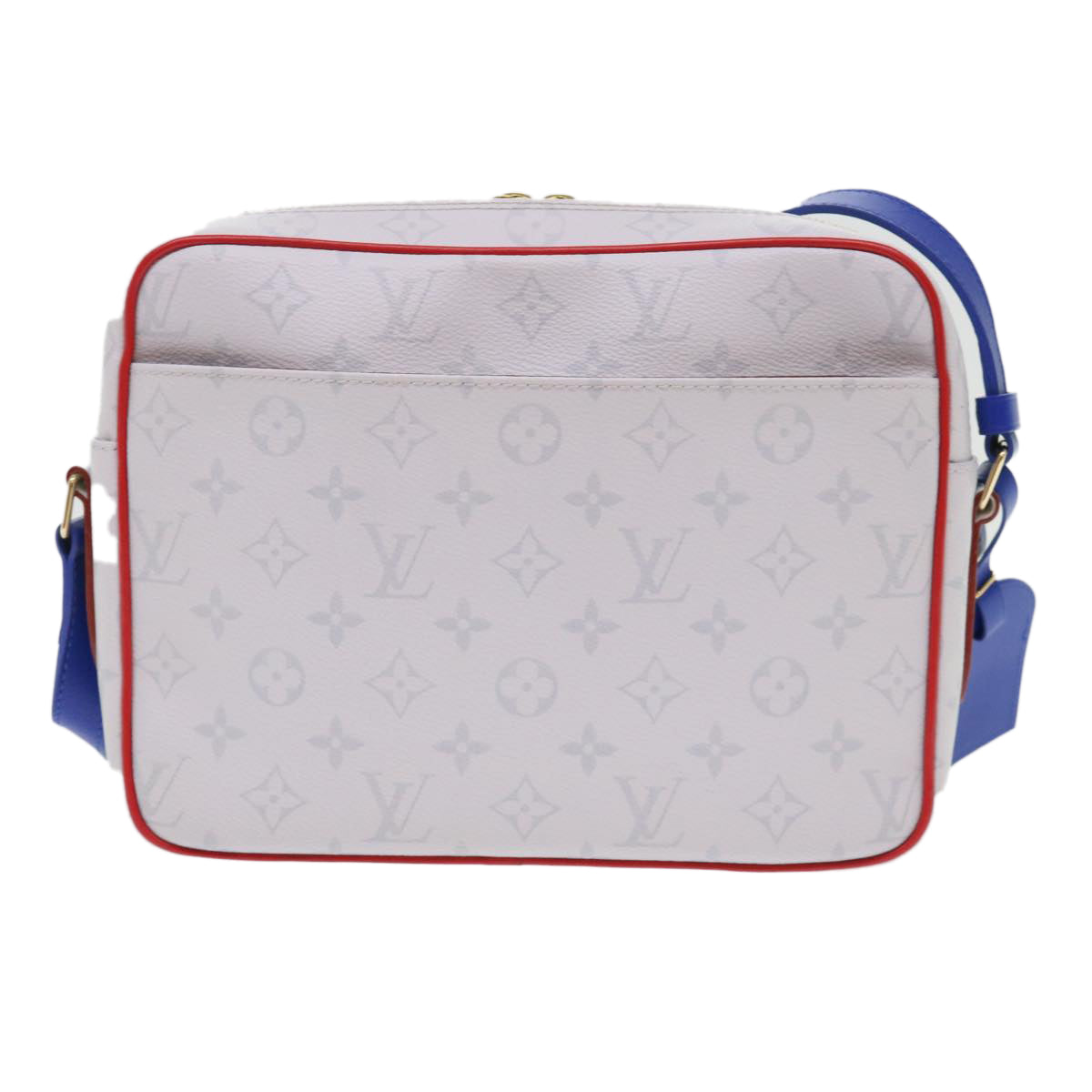 LOUIS VUITTON Monogram Nile PM Shoulder Bag NBA White M45583 LV Auth 47492A