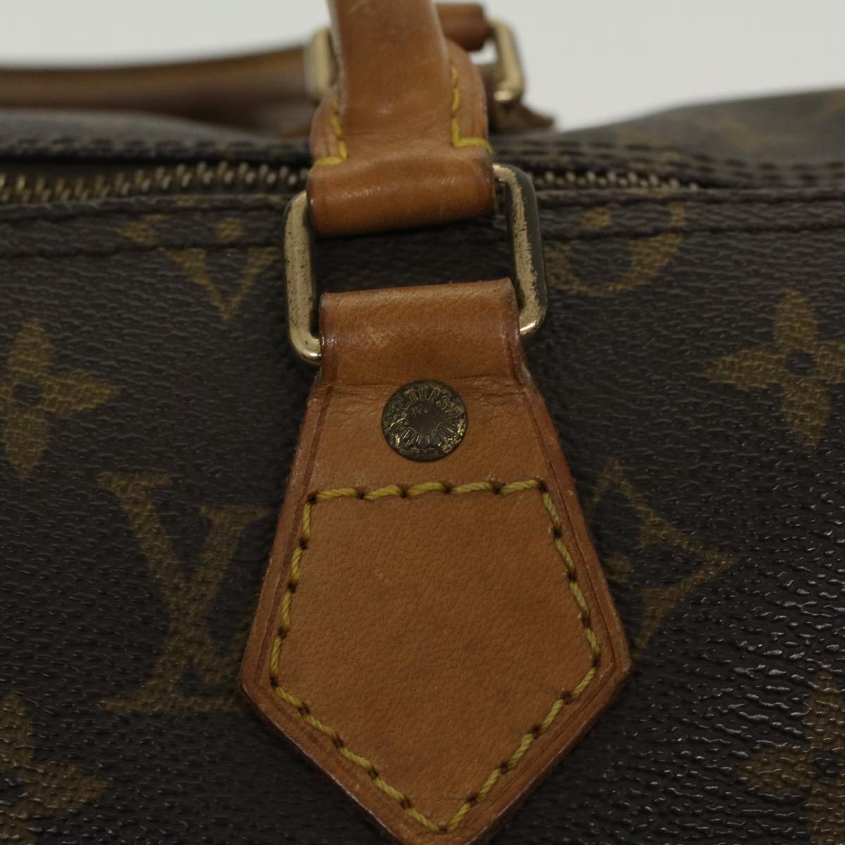 LOUIS VUITTON Monogram Speedy 30 Hand Bag M41526 LV Auth 47517