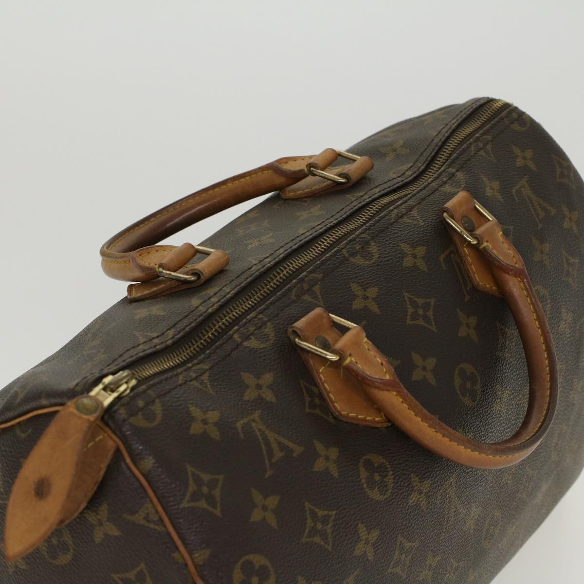 LOUIS VUITTON Monogram Speedy 30 Hand Bag M41526 LV Auth 47517