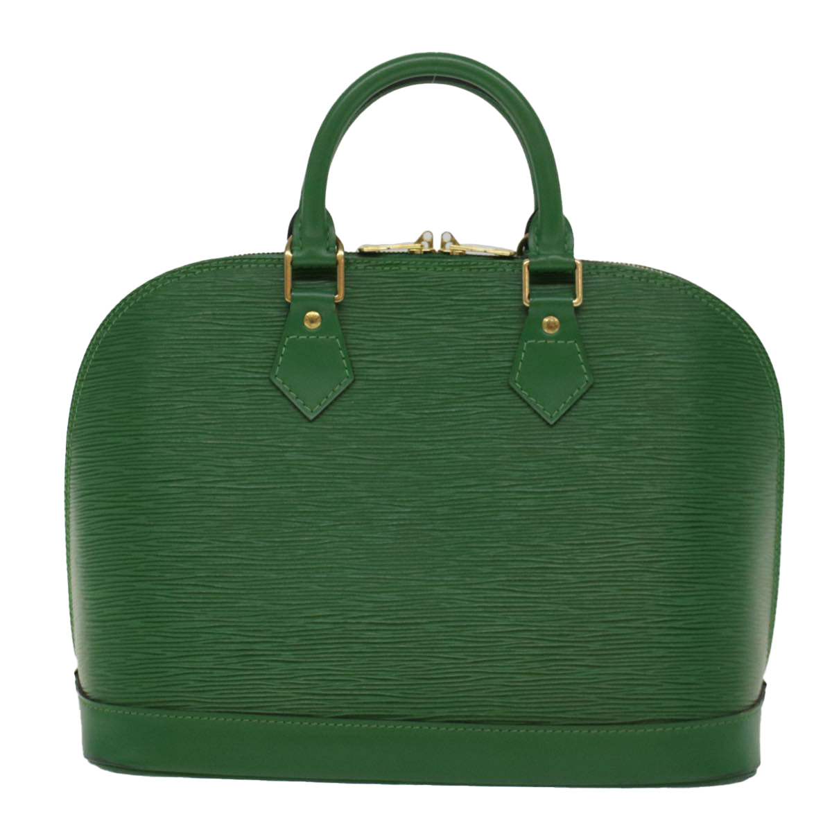 LOUIS VUITTON Epi Alma Hand Bag Borneo Green M52144 LV Auth 47554 - 0