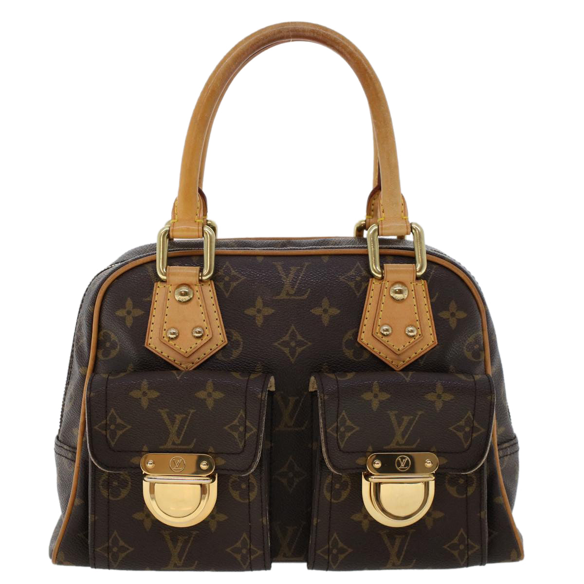 LOUIS VUITTON Monogram Manhattan PM Hand Bag M40026 LV Auth 47557