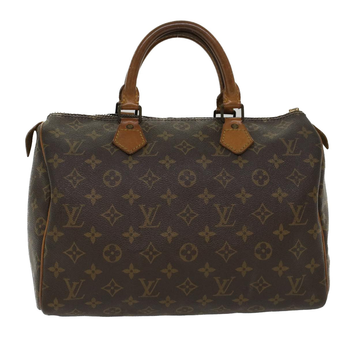 LOUIS VUITTON Monogram Speedy 30 Hand Bag M41526 LV Auth 47574