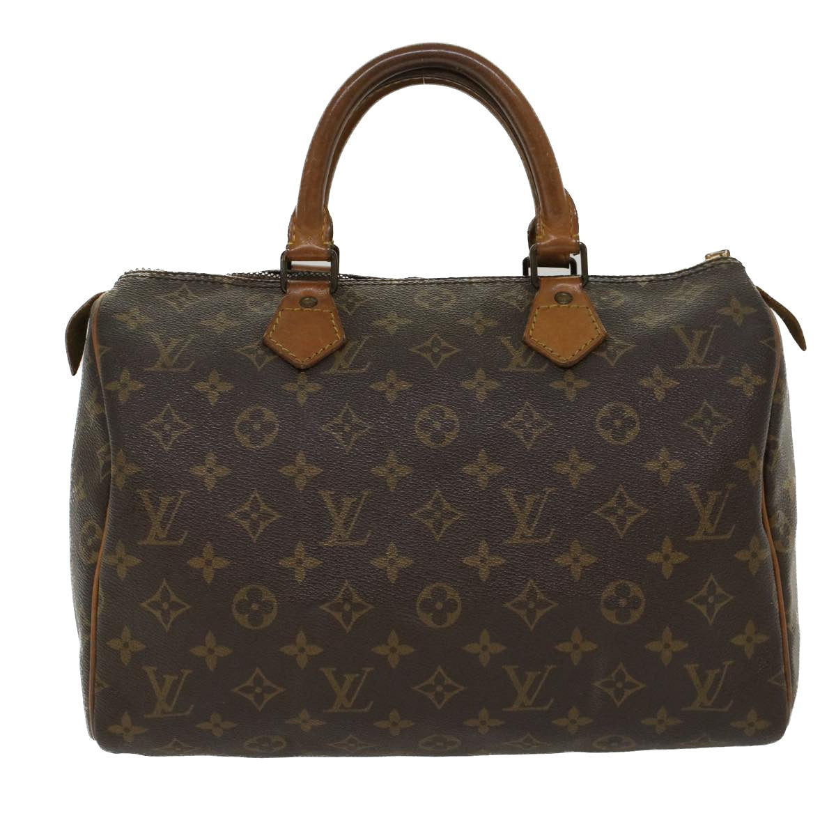 LOUIS VUITTON Monogram Speedy 30 Hand Bag M41526 LV Auth 47574