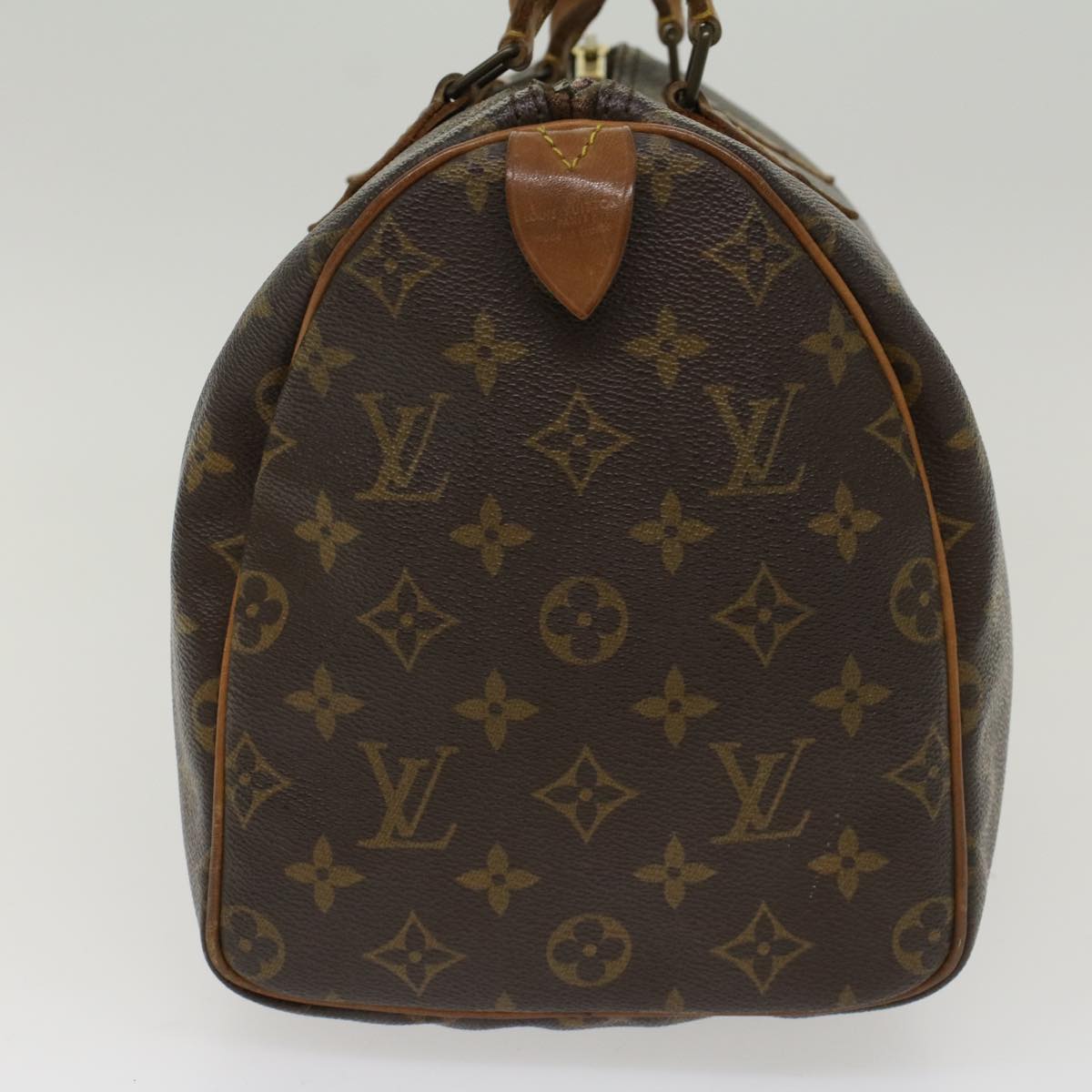 LOUIS VUITTON Monogram Speedy 30 Hand Bag M41526 LV Auth 47574