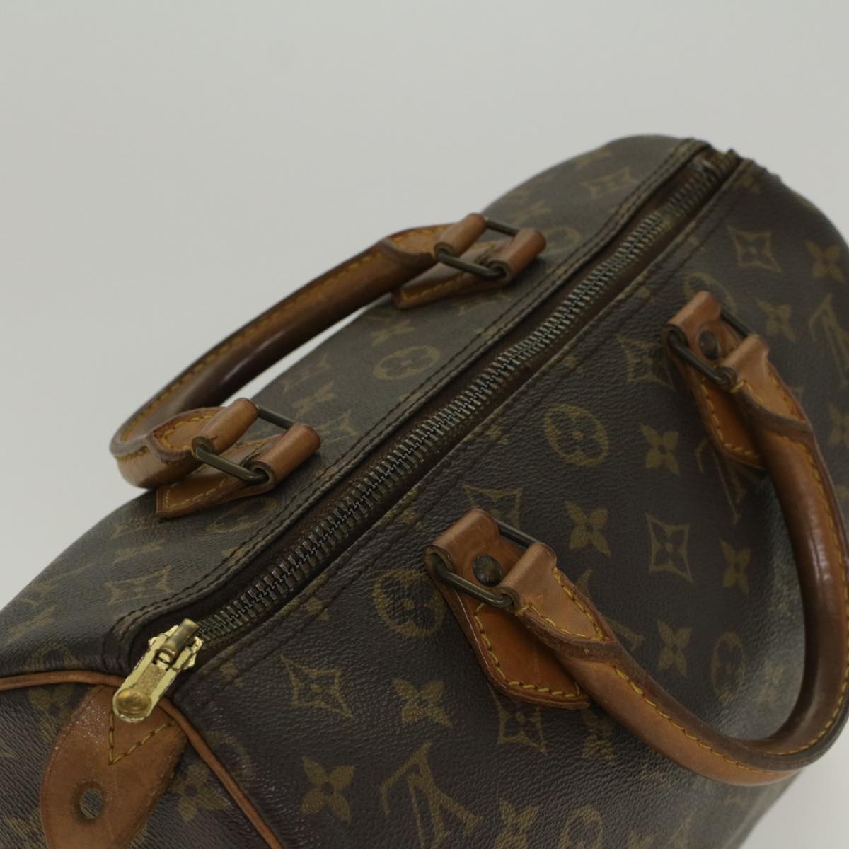 LOUIS VUITTON Monogram Speedy 30 Hand Bag M41526 LV Auth 47574