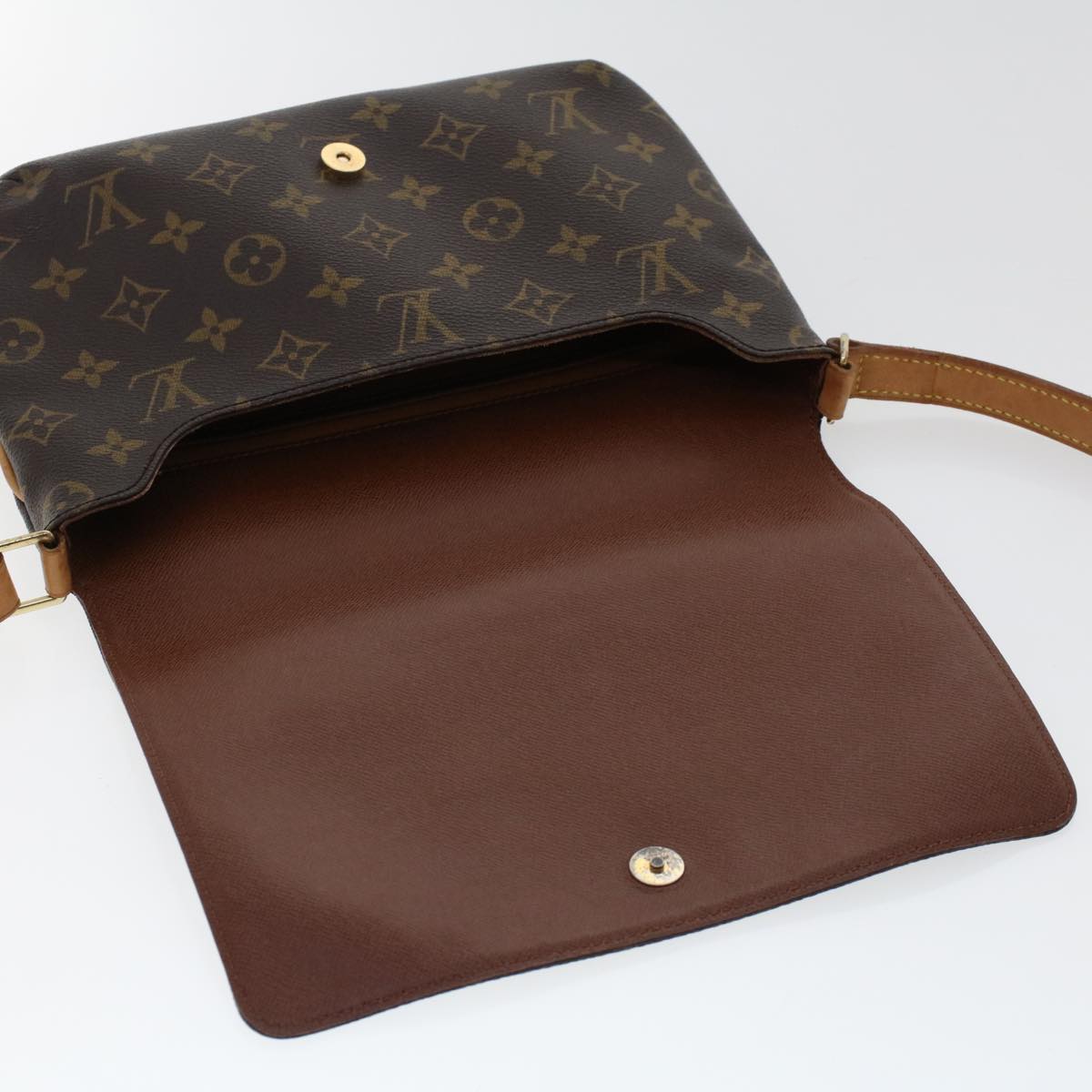 LOUIS VUITTON Monogram Musette Tango Long Strap Shoulder Bag M51388 Auth 47577