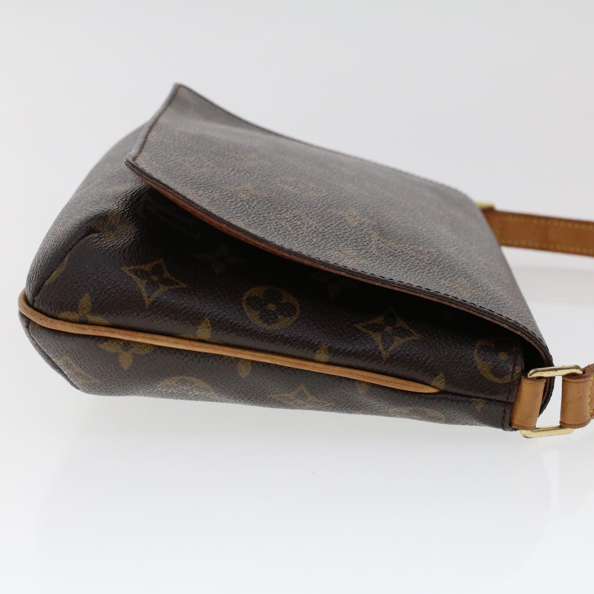 LOUIS VUITTON Monogram Musette Tango Long Strap Shoulder Bag M51388 Auth 47577