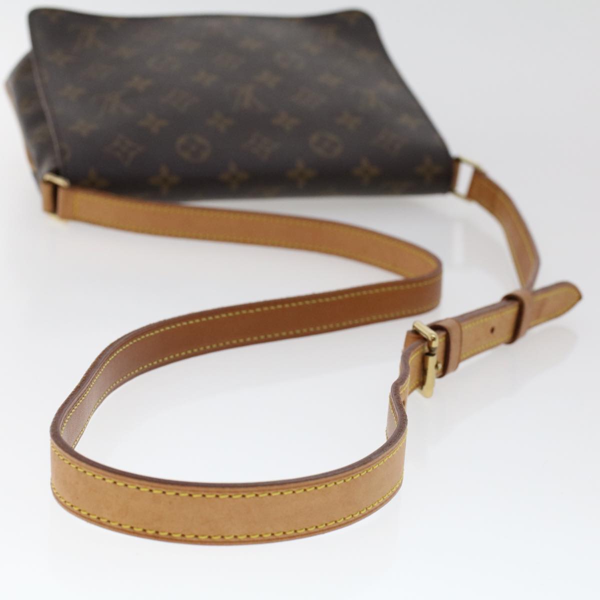 LOUIS VUITTON Monogram Musette Tango Long Strap Shoulder Bag M51388 Auth 47577