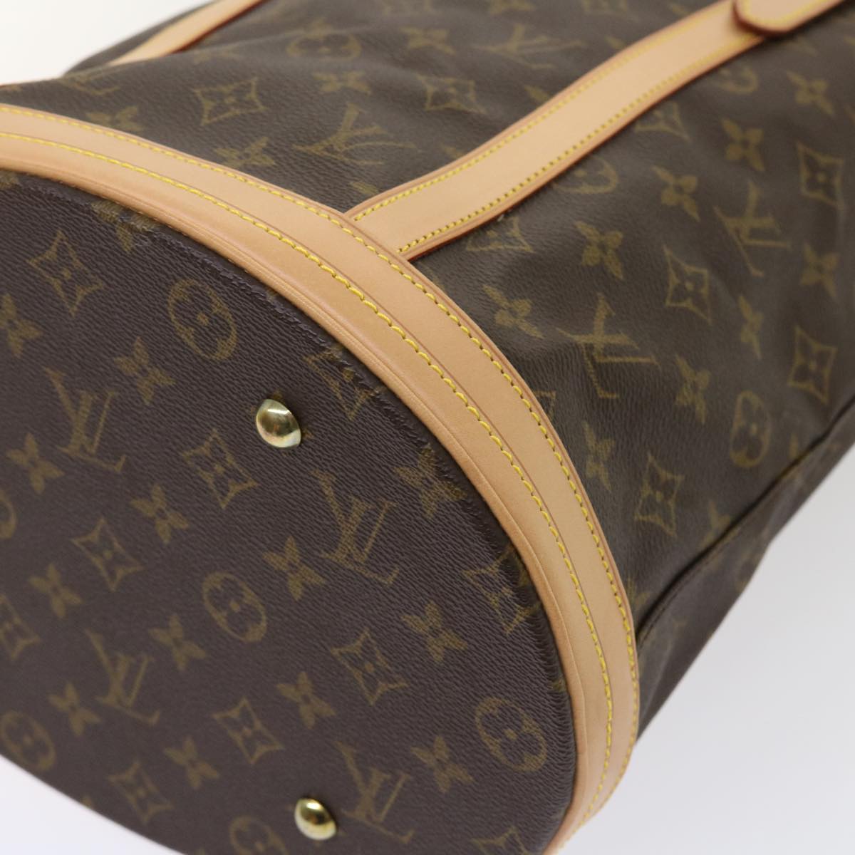 LOUIS VUITTON Monogram Bucket GM Shoulder Bag M42236 LV Auth 47587A