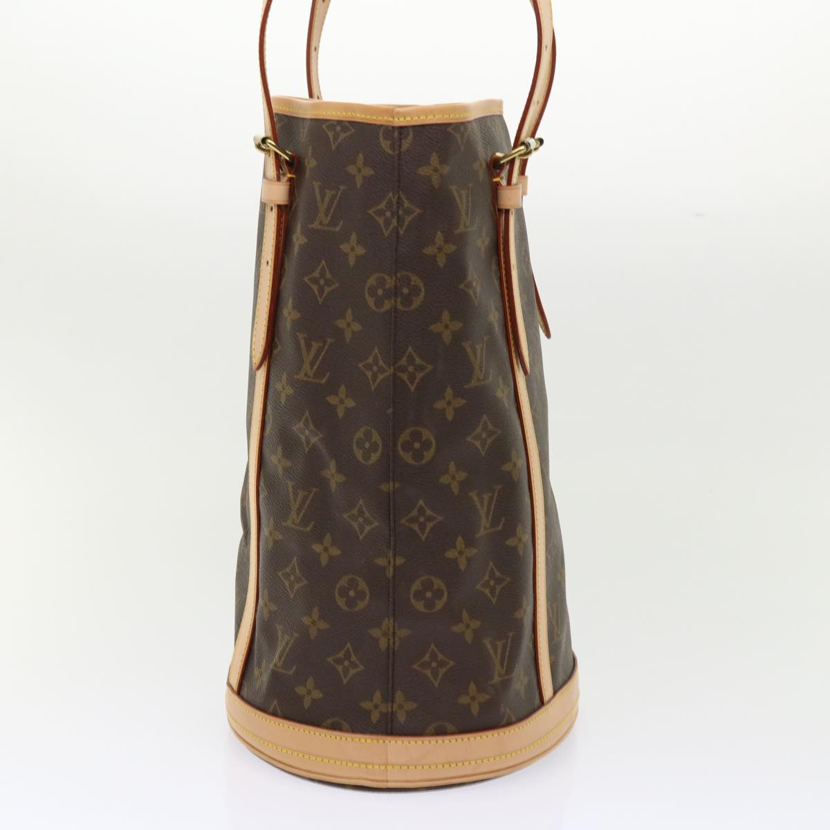 LOUIS VUITTON Monogram Bucket GM Shoulder Bag M42236 LV Auth 47587A