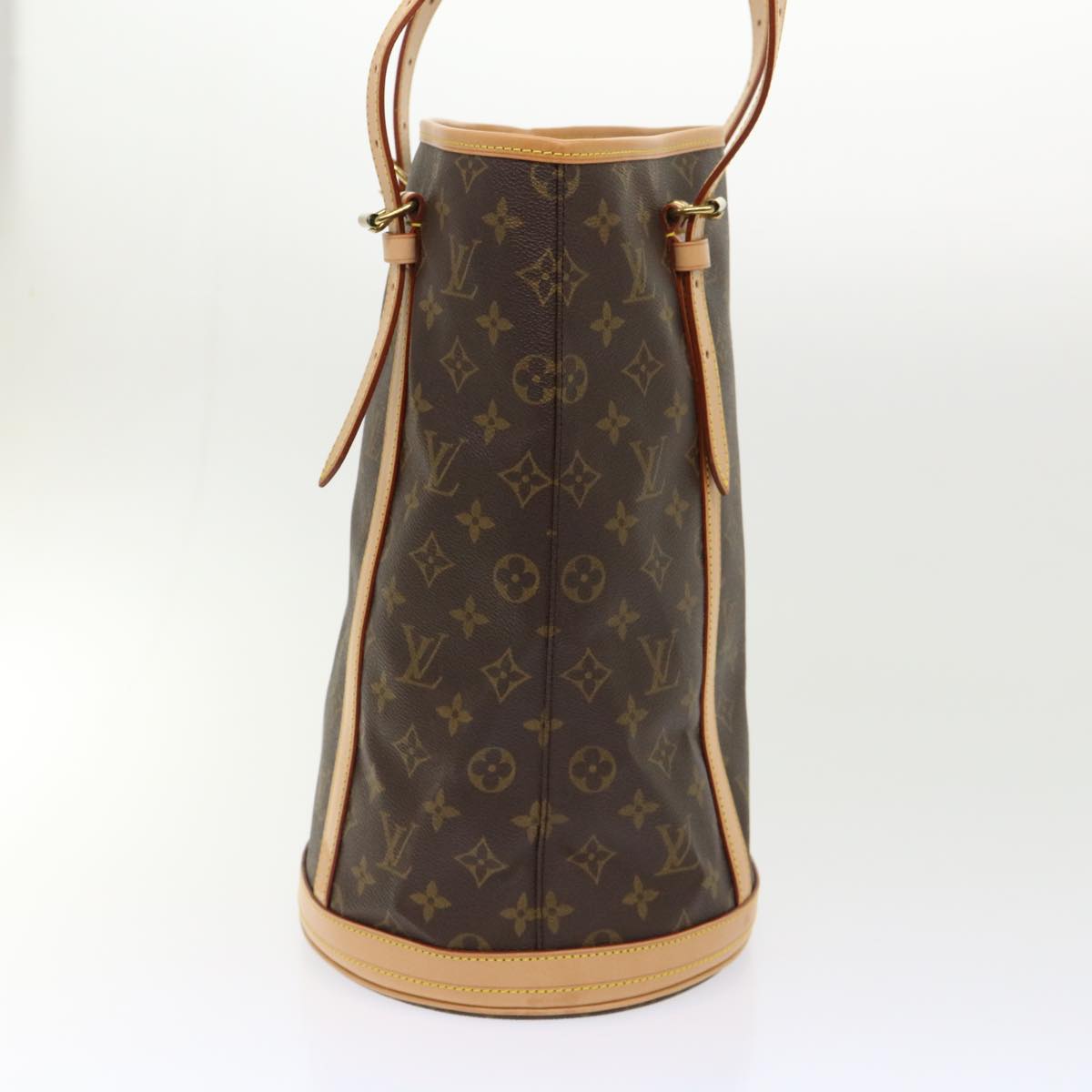 LOUIS VUITTON Monogram Bucket GM Shoulder Bag M42236 LV Auth 47587A