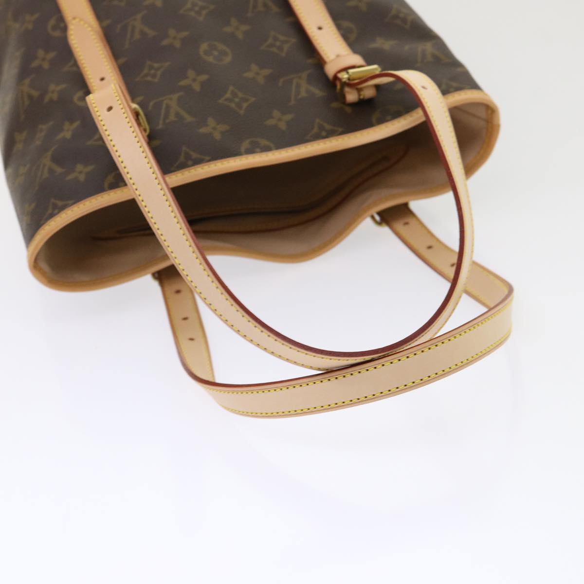 LOUIS VUITTON Monogram Bucket GM Shoulder Bag M42236 LV Auth 47587A